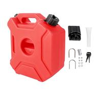 Motorcycle Reserve Oil Tank, 5L Kerosene Storage Container, Heavy Duty Leakproof Design, Compact Contingency Backup Canister, Ideal for Scooters, Long-Distance Riders, Car & Bike Enthusiasts
