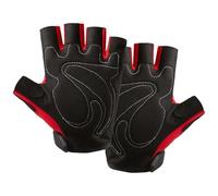 Motorcycle Riding Gloves - Fingerless Protective Biker Gear | Non-Slip Half Finger Gloves for Men Women, Lightweight Breathable Shell with Shock Absorption for Driving, Rowing, Fitness, Outdoor