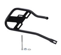 Motorcycle Right Side Trunk Bag Support Bracket Strong Strength Iron Structure Side Mount Support Rack for Hunter 350 2022-2024 with 16mm Iron Pipe Construction Matte Black Finish