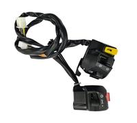 Motorcycle Rocker Botones para faros LED y cuernos combinación de la bicicleta Turn Signal and Fog Lámpara Interruptor de la luz de inicio de la motocicleta Interruptor para controlar mejor los