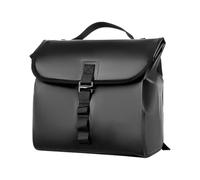 Motorcycle Saddle Bag - Leather Rear Storage Organizer for Riding Essentials | Water Resistant Leather with Multiple Pockets, Tool and Gadget, Holder for Commuting Touring Travel Camping Adventure