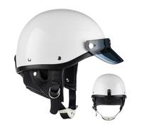 Motorcycle Safety Helmet - Head Protection Open Face Safety1 Helmet1 | Boyfriend Girlfriend Wife Breathable Riding Hat All-Season Fashion For Tricycle, Scooter