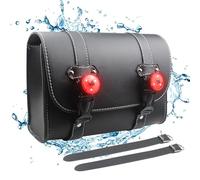 Motorcycle Side Bag, PU Leather Panniers, Motorbike Luggage Pack, Vintage Motorcycle Bag, Tools Pouch Bag, Motorcycle Panniers Box, Travel Motorcycle Bags, Panniers Storage Bag, Motorbike Luggage Box,