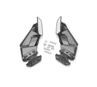 Motorcycle Side Mirrors Winglets Wind Wing Adjustable Rotating Rearview For Honda For CBR500R For CBR400R For CBR650R 2019-2024,Espejo Moto Lateral(ABS Carbon)