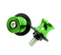 Motorcycle Stand Screw M8 Swingarm Spools Slider Compatible with CBR 600RR 1000RR CBR954RR 900RR CBR1000RR CBR250R CBR600RR 2004-2019(No logo Green)