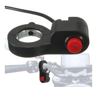 Motorcycle Start, Handlebar Control Button, 1.14in Universal Engine Power Trigger, ABS Handle Mount Electrical Component, Riding Accessory On Off Controller, Motorbike Scooter ATV
