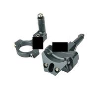 Motorcycle Steering Stabilize Damper Bracket Mounting Kit Motorcycle Accessories CNC For Kawasaki for Ninja400 2017-2024,suavemente