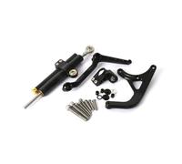 Motorcycle Steering Stabilize Damper Bracket with Logo Kit For Ducati for Multistrada for V4S/V4RS/V4 Pikes Peak 2021-2024,Estable