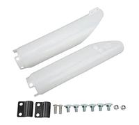 Motorcycle Suspension Guards | ABS Plastic Shock Absorber Protectors for CR125R / CR250R / CRF450R | Off - Road Motorcycle Suspension Covers Replacement with Screws Kit