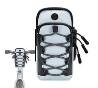 Motorcycle Tank Bag - Adjustable Phone Holder Case, Waterproof Motorcycle Storage Bag with Touchscreen Phone Mount, Riding Tank Pouch for Outdoor Touring, Adventure, Trail Riding and Urban Commuting