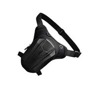 Motorcycle Thigh Bag - Leg Drop Waist Pouch for Outdoor Adventure | Water Resistant Nylon with Adjustable Buckles, Multi Compartment Storage Pack for Cycling Hiking Daily Commute 10.24x3.15x10.24 in