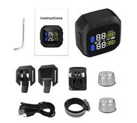 Motorcycle tpmss, Wireless Tire Pressure Monitoring System, Solar tpmss