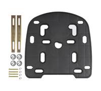Motorcycle Trunk Plate - Top Case Base Plate, Cargo Mounting Panel, Rear Box Support Frame, Luggage Fixing Board | For Motorbikes Storage Box Installation Rear Carrier Chassis Mounting System
