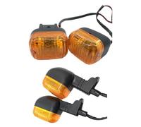Motorcycle Turn Signal Lights - High Visibility Blinker Indicator Lamps, Front Rear Flashing Direction Marker Waterproof Riding Safety Replacement Lighting Assembly Bright Design For Motorbike Scooter