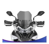 Motorcycle Windshield Wind Deflector para Benelli para Jinpeng Y TRK702: Modificación Especial del Parabrisas, Parabrisas Delantero Agrandado Y Elevado, Protector contra La Lluvia.(ASmoke Gray 45cm)