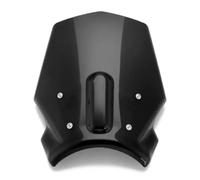 Motorcycle Windshield Wind Deflector para CFMOTO para 700 para CLX 700CLX 700CL-X CLX700 Parabrisas De Motocicleta Deportiva Deflectores De Viento Parabrisas De Doble Burbuja(Negro)