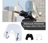 Motorcycle Windshield Windscreen Wind Deflector For Vespa For GT200 For GTS250 For GTS300 For LX50 For LX125 For LX150,Parabrisas Moto