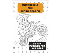Motorcycle Word Search Puzzle Book: Word Searches with Easy to Read Print about Motorcycles, Motocross, Enduro, Free Style | 6x9 inches, 110 pages |