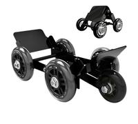 Motorcycles Wheeldolly - 4 unidades portátiles Wheel Dollies, diseño mullti para neumáticos de tracción | Multifuncional plegable Motorcyclle Mover for Electric Vehicles Motorcycles Garage Maintenance