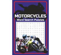 Motorcycles: Word Search Puzzles: Word Search Puzzles for Motorcycle and Riding Enthusiasts I 40+ Word Search Puzzles I 6x9" I Motorcycle accessories, motorcycle book, gift for him/her