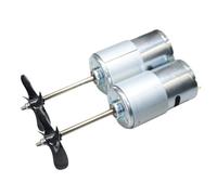 Motores de ejes largos con rosca, voltajes de 12V, hélices dobles para propulsiones eficientes de barcos, Motor fuerte para barcos de 8kg / cm