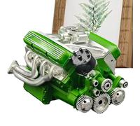 Motores de modelo, modelo de exhibición de motores V8 - Juguetes educativos originales ideas de regalos para hijos adolescentes hombres familia amigos adolescentes niñas e hijas