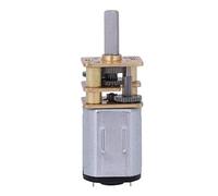 Motores de ventilador eléctrico Nuevo N20 DC3V 6V 12V 50-2000RPM Reductor de velocidad Motor de CC con caja de cambios de metal Motor de engranajes excéntrico Eje de salida de 10