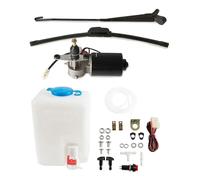 Motores Limpiaparabrisas parabrisas Kit Motor Limpiaparabrisas Eléctrico Universal UTV Con Botella Rociadora Para Para MULE Para TERYX Para RZR 900