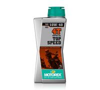 MOTOREX - Huile Moto TOP SPEED 4T 10W40 1Litre