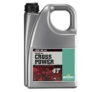 MOTOREX Aceite de motor Cross Power 4T 10W50 JASO MA2 API SN/SM/SL - 4L 4 litros