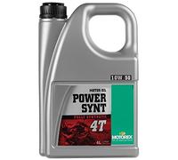 Motorex Power Synthetic 4T Oil - 10W60 - 4 Liter 171-406-400 by Motorex