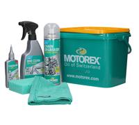 Motorex Bici Limpieza Conjunto Cuidado Con Limpiador, Lubricante Y Accesorio