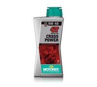 MOTOREX Cross Power 4T 5W/40 Jaso Ma 2 - Bottle 1 Ltr - 1 Pcs - M308243