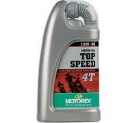 MOTOREX - Huile Moto TOP SPEED 4T 10W40 1Litre