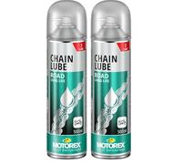 Motorex Lubricante de Cadenas en Spray Chain Lube Road Strong Motorex 500 ml (Paquete de 2)