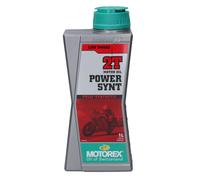 Motorex Power Synt 2T Aceite De Motor Sintético Para Dos Tiempos 1 Litro