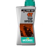 MOTOREX Superior Velocidad 4T Totalmente Sintético 4 Tiempos Moto Aceite 15W/50