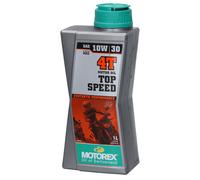 MOTOREX Top Speed 4T 10W30 Sintético Cuatro Tiempos Aceite de 1Liter Botella