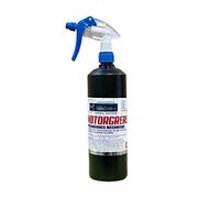 MotorGrease Desengrasante de Motor Profesional Coche Moto - Desengrasante Motor Industrial Fuerte Concentrado - Quitagrasas Limpia Motores Cadenas Transmisiones Piezas - Rápido y Eficaz (1 Litro)