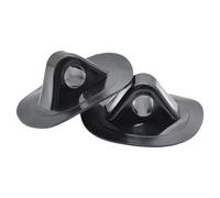 Motorhalterung Boot Halter - Schlauchboot Kajak Seilhaken, PVC Sitzaußenbordhaken Set, Stabiler Ruder Sicherheitsseil Befestigung, Robusto Marina Schnalle | Für Kanu Angeln Bootssport Outdoor