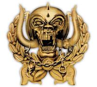 Motorhead - Insignia Everything Louder Forever (Talla Única) (Dorado)