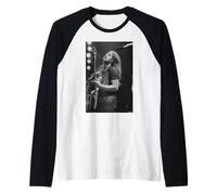 Motorhead Lemmy Kilmister Live 1979 por Simon Fowler Camiseta Manga Raglan