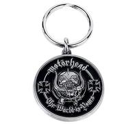 Motorhead Llavero Keychain Lemmy The World Is Yours Band Logo Nuevo Oficial Size One Size