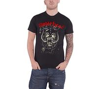 Motorhead Playing Card - Camiseta manga corta para hombre, color negro, talla 2XL