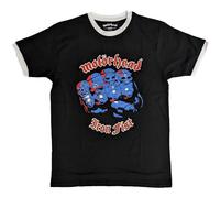 Motorhead Ringer - Camiseta con logotipo de Iron Fist, unisex, color negro, Negro, M