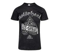 Motorhead T Shirt Ace of Spades Distressed Band Logo Oficial de los hombres