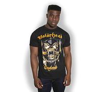 Motorhead - T-Shirt # M Black Unisex # Mustard Pig