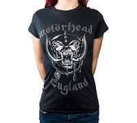 Motorhead - T-Shirt # Xxl Black Femmina # England
