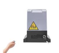 Motorización de Puerta Corrediza, 1200KG 240V AC Motor de Puerta Corrediza Eléctrico Automático, Sensores Infrarrojos 2 Mandos a Distancia, Adecuado para Puertas de Acero Inoxidable, Hierro, Madera