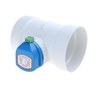 MotorizadVáLvula de Viento Conductor Válvulas de conducto ABS a prueba de fugas con pared gruesa, portátiles for ventilación(200mm)